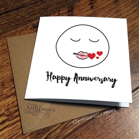 Happy Anniversary Emoji Cards Emoticons Card Happy Face