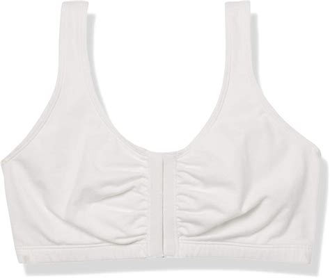 Fruit Of The Loom Womens Front Close Builtup Sports Bra Ebay
