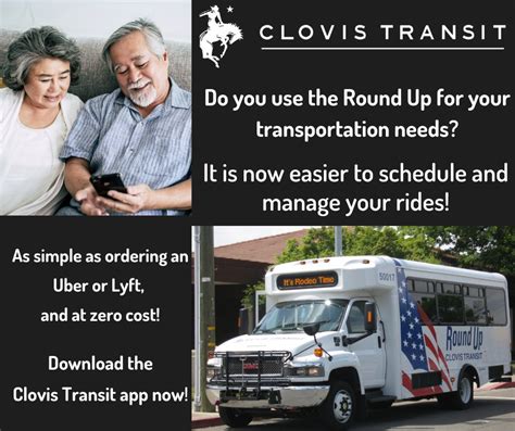 Clovis Transit Makes Scheduling Rides On Round Up As Easy As An App