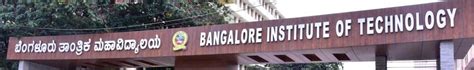 Btech At Bangalore Institute Of Technology Courses And Fees 2024