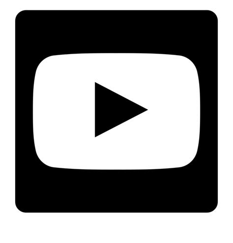 Free White Youtube Logo Transparent Download Free White Youtube Logo