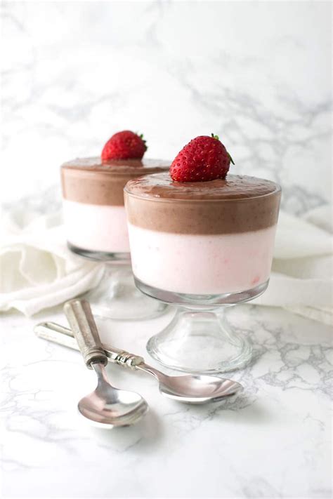 Chocolate And Strawberry Mousse A Clean Plate