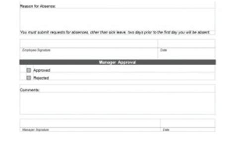 vacation request form employee vacation request form