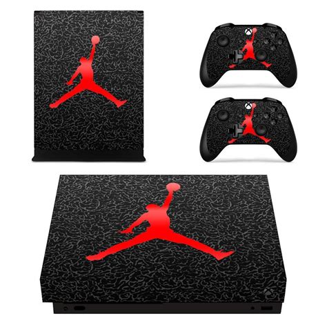 Michael Jordan Logo Xbox One X Skin Decal For Console And