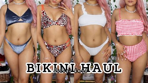 cupshe try on bikini haul and review 2021♡ youtube