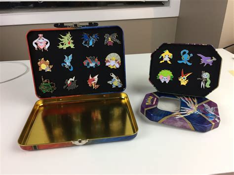 Pokemon Pin Display Made From A Pokemon Tin Pokécharms