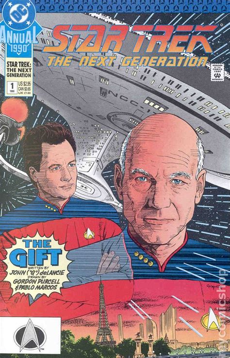 star trek the next generation 1990 annual comic books