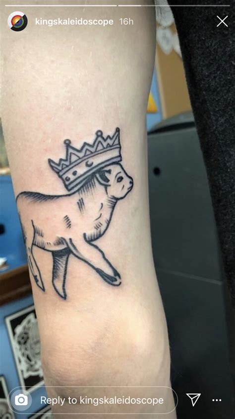 Little Lamb Tattoo Lamb Tattoo Tattoos Animal Tattoo