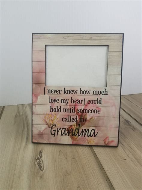 Grandparents Picture Frame Personalized Grandma Picture | Etsy | Grandma picture frame ...