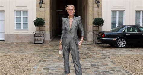Céline Dion Gives Executive Realness A Couture Twist Celine Dion