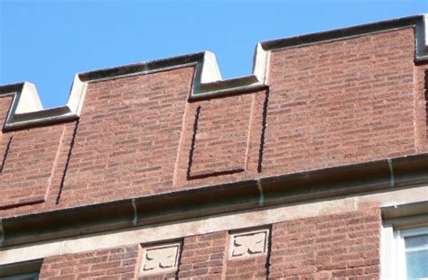 Not familiar with what a parapet wall is? Rebuild of Parapet Walls Chicago | Parapet, Modern house ...