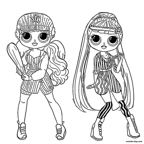 Omg Lol Dolls Coloring Pages - Unruh Scoleney