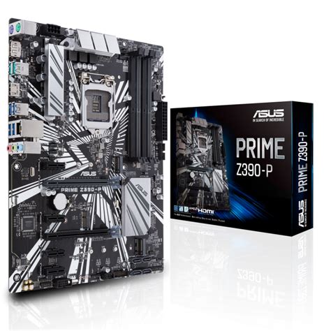 Asus Prime Z390 P Intel Z390 Atx Motherboard بناة التقنية للكمبيوتر