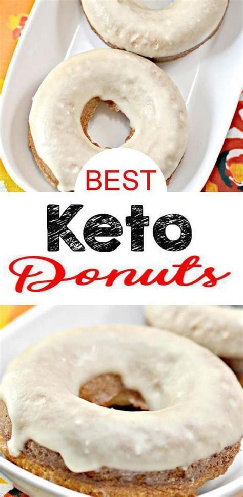 Pumpkin and chocolate chips take them over the top! BEST Keto Donuts! Low Carb Baked Glaze Donut Idea - Quick ...