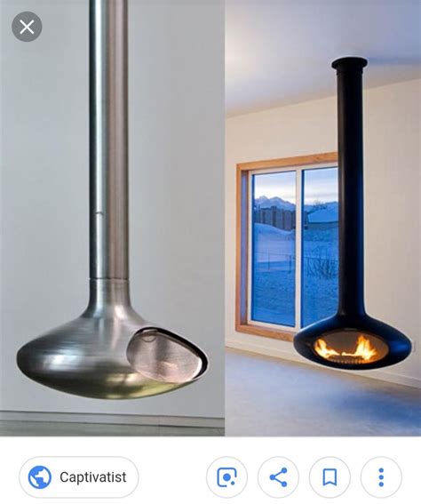 Ethanol fireplaces are quite easy to install. Pin by Georgion on Interiors | Hanging fireplace ...