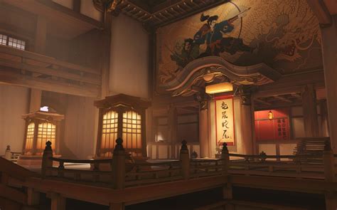 Just Noticed This Mural In Hanamura Temple Overwatch