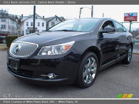 All specification about buick lacrosse cxs 2011 models. Carbon Black Metallic - 2011 Buick LaCrosse CXS - Ebony ...