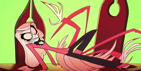 Charlie Giving Katie A Concussion Hazbin Hotel Personajes De Terror