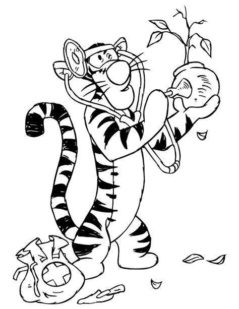 Tigger Coloring Pages Clip Art Library