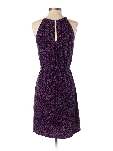 Banana Republic Factory Store Women Purple Casual Dress S Ebay