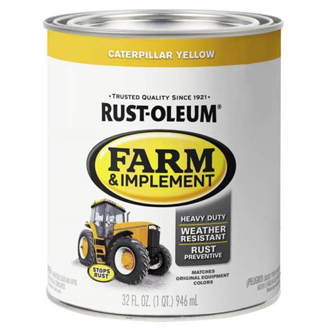 Rust Oleum Farm Implement Caterpillar Yellow Paint Blain S Farm Fleet