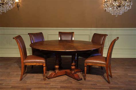 Extra large round dining table. Jupe Table | Extra Large Round Solid Walnut Round Dining Table