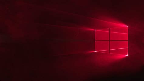 Windows 10 Wallpaper 4k Red
