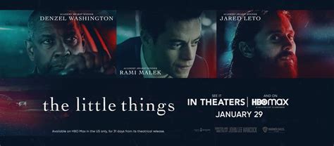 The Little Things 2021 Plot And Trailer Thriller Heaven Of Horror