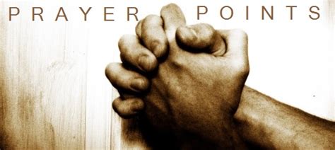 Prayer Points Global Impact Resources