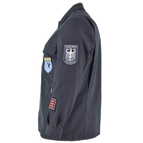 Original Nva East German Army Dark Blue Formal Uniform Jacket Military