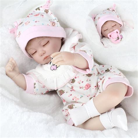Reborn Baby Dolls 16 inch Realistic Handmade Babies Dolls Girls Soft ...