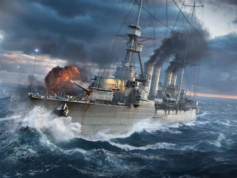 1600x1200 WOWS World Of Warships Ship 1600x1200 Resolution ...