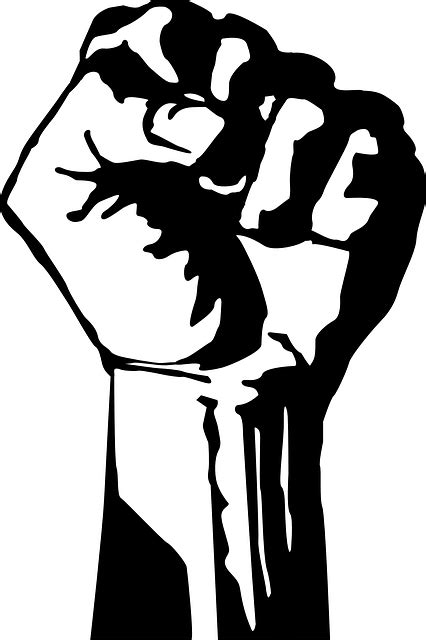 Black Fist Png Isolated Pic Png Mart