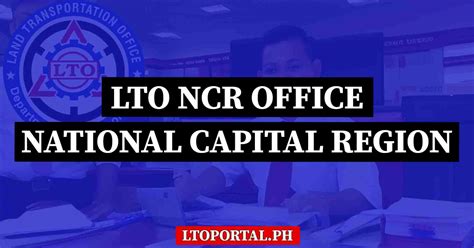 Lto Ncr National Capital Region Lto Portal Ph