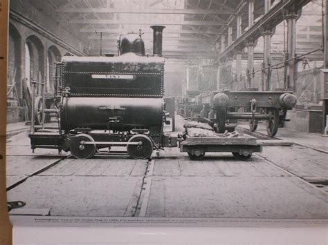 18 Gauge Locomotive At The Crewe Works In England Model Railroad
