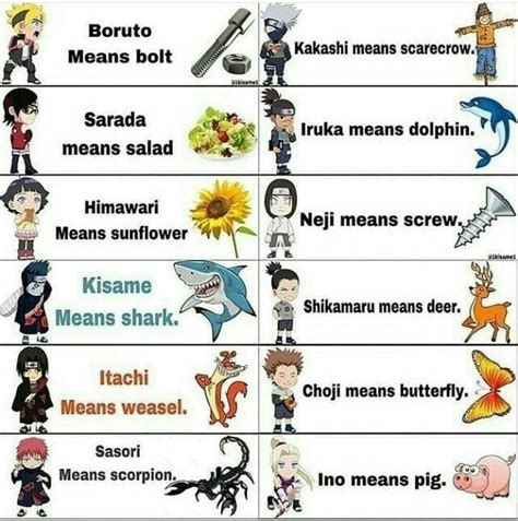 Naruto Main Characters Names Naruto Fandom