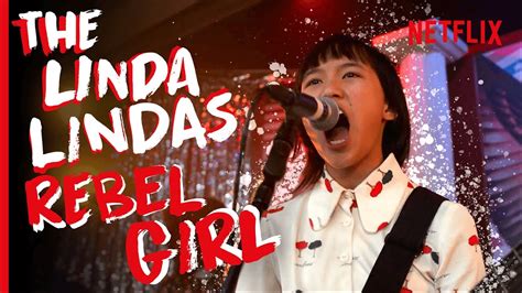 The Linda Lindas Perform Rebel Girl Official Video Moxie Youtube