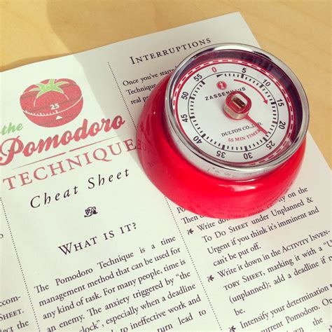 Pomodoro Technique How To Get More Things Done In Less Time Career