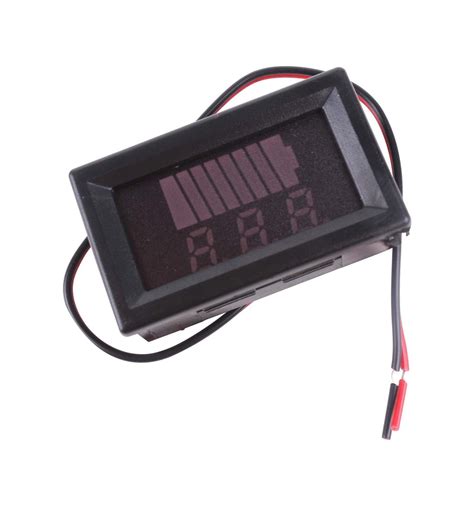 12v Battery Capacity And Voltage Meter Battery Charge Display