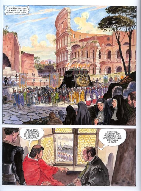 Galicia Comic Los Borgia Sangre Para El Papa