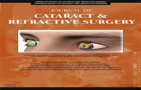 Searching For Significance Journal Of Cataract And Refractive Surgery