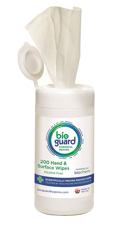Hand And Surface Wipes Bioguard Hygiene