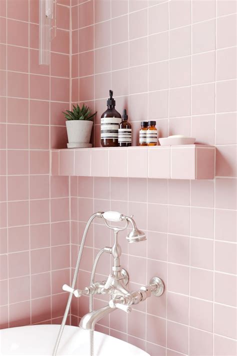 Diffuse normal displacement roughness ambient occlusion for tier 3 patrons, there's a 4k resolution uncompressed png version of this texture. Is this your dream pink bathroom? | Pink bathroom tiles ...