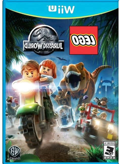 Lego Jurassic World Wii U Comprar Usado No Brasil 130 Lego Jurassic