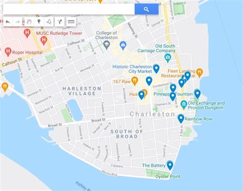 One Day In Charleston Sc The Perfect Itinerary Map