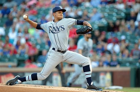 Chris Archer Tampa Bay Rays Pitcher Right Hander Chris Made His Mlb