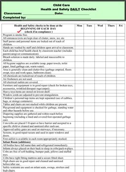 On approach to the warehouse, note general activity, status of yard operations, and evidence of security measures. Ultimate List of Safety Checklists