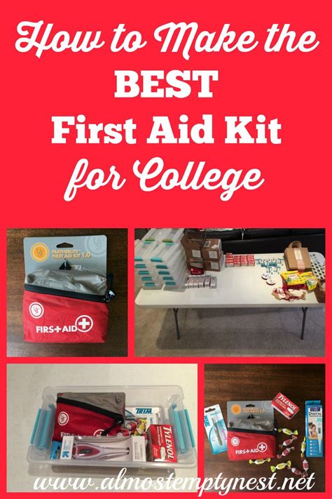 Diy College Dorm First Aid Kit First Aid Kit For College Best First