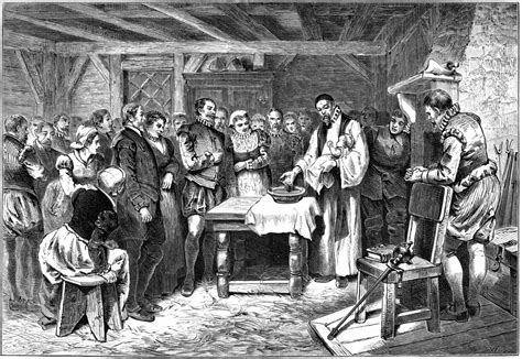 Baptism Of Virginia Dare In 1587 Roanoke Colony Mystery Of History