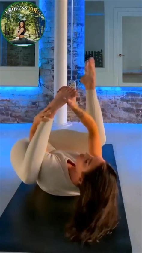 Flexible Yoga Stretching Sleeping Yogi Pose Yoga Poses Yoga